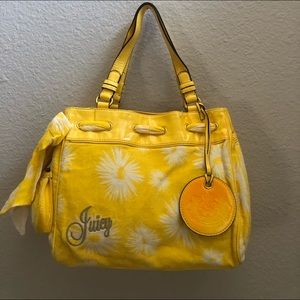 Juicy couture daydreamer “buttercup” tote handbag vintage